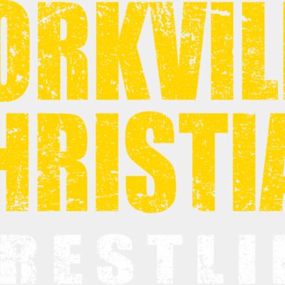 yorkville christian wresting gold and white Thumbnail